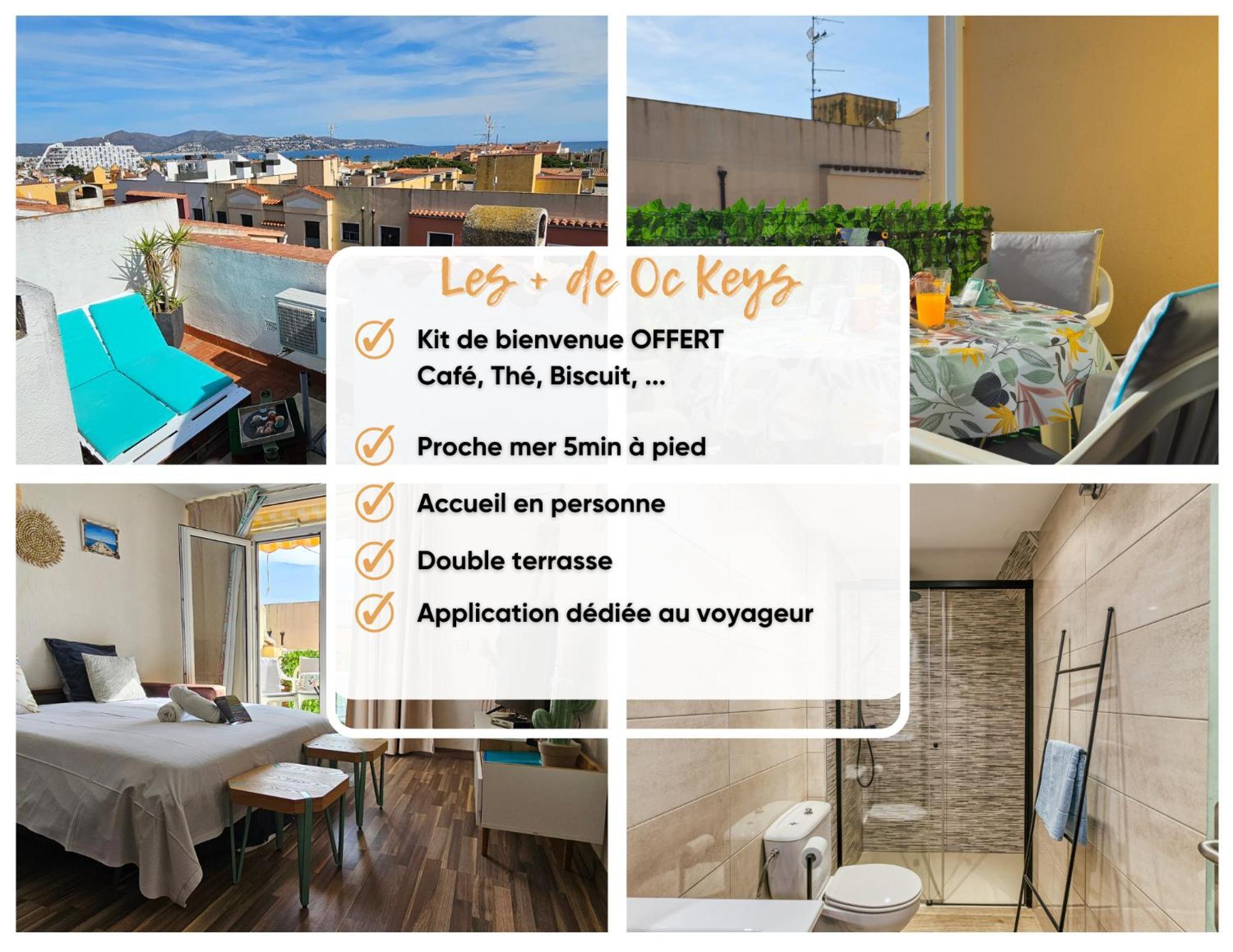 La Petite Venise Empuriabrava Solarium Vue Mer, 2 Terrasses Clim Parking Free Oc Keys Exterior photo