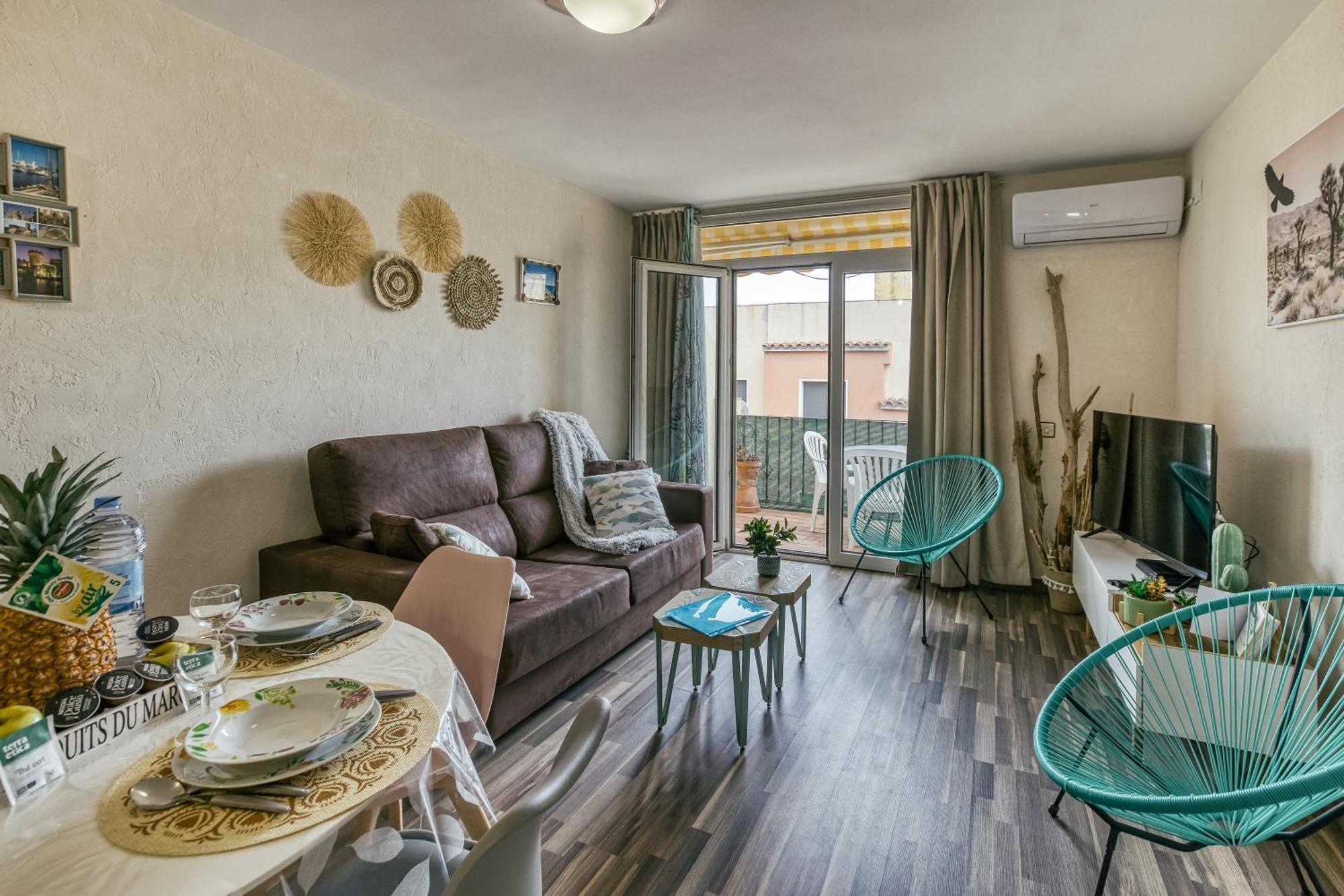 La Petite Venise Empuriabrava Solarium Vue Mer, 2 Terrasses Clim Parking Free Oc Keys Exterior photo